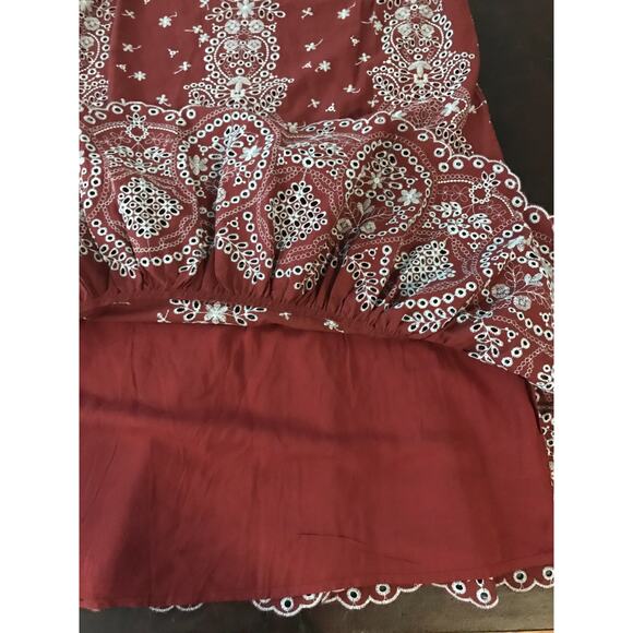 Anthropologie Feather Bone Ynez Eyelet Tunic Dress - Size Medium - Picture 5 of 10